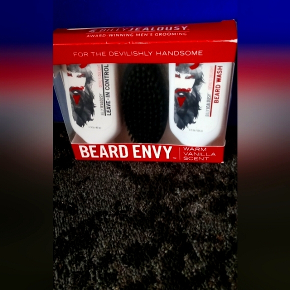 Billy Jealousy Other - Billy Jealousy Beard Envy Grooming Kit - Red